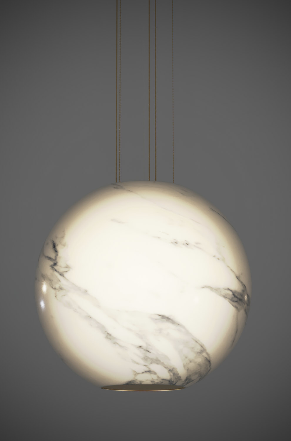 Carrara — full luminaire in situ